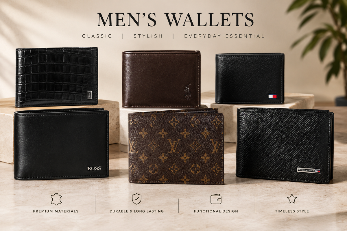 Men’s Wallets – Leather, Bifold & Designer Wallets