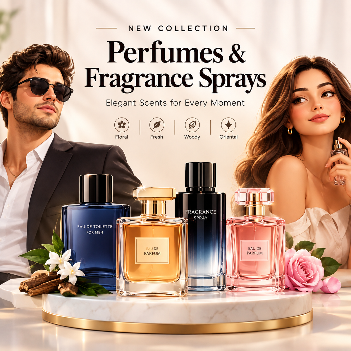 Perfumes & Fragrance Sprays