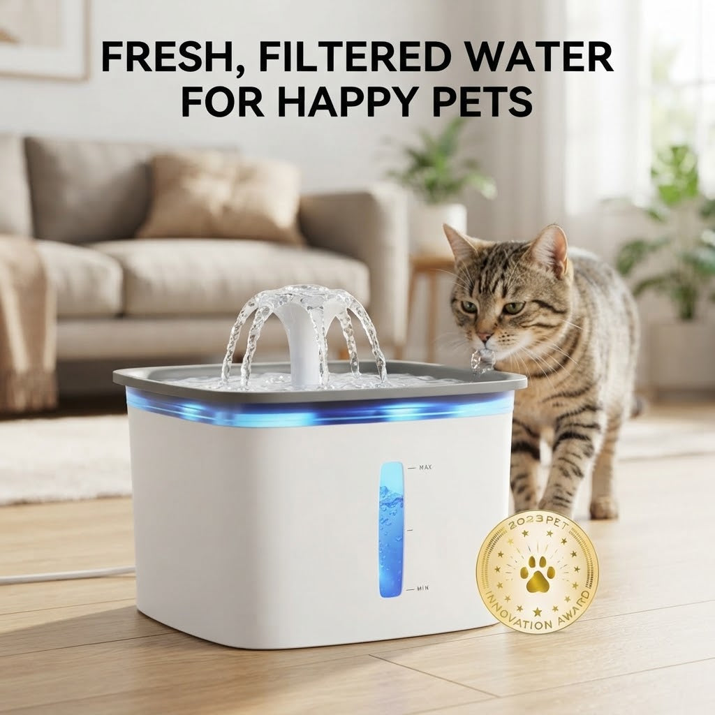 Buy Pet Water Fountain Online for Cats & Dogs, 5-Stage Filter Automatic Water Dispenser