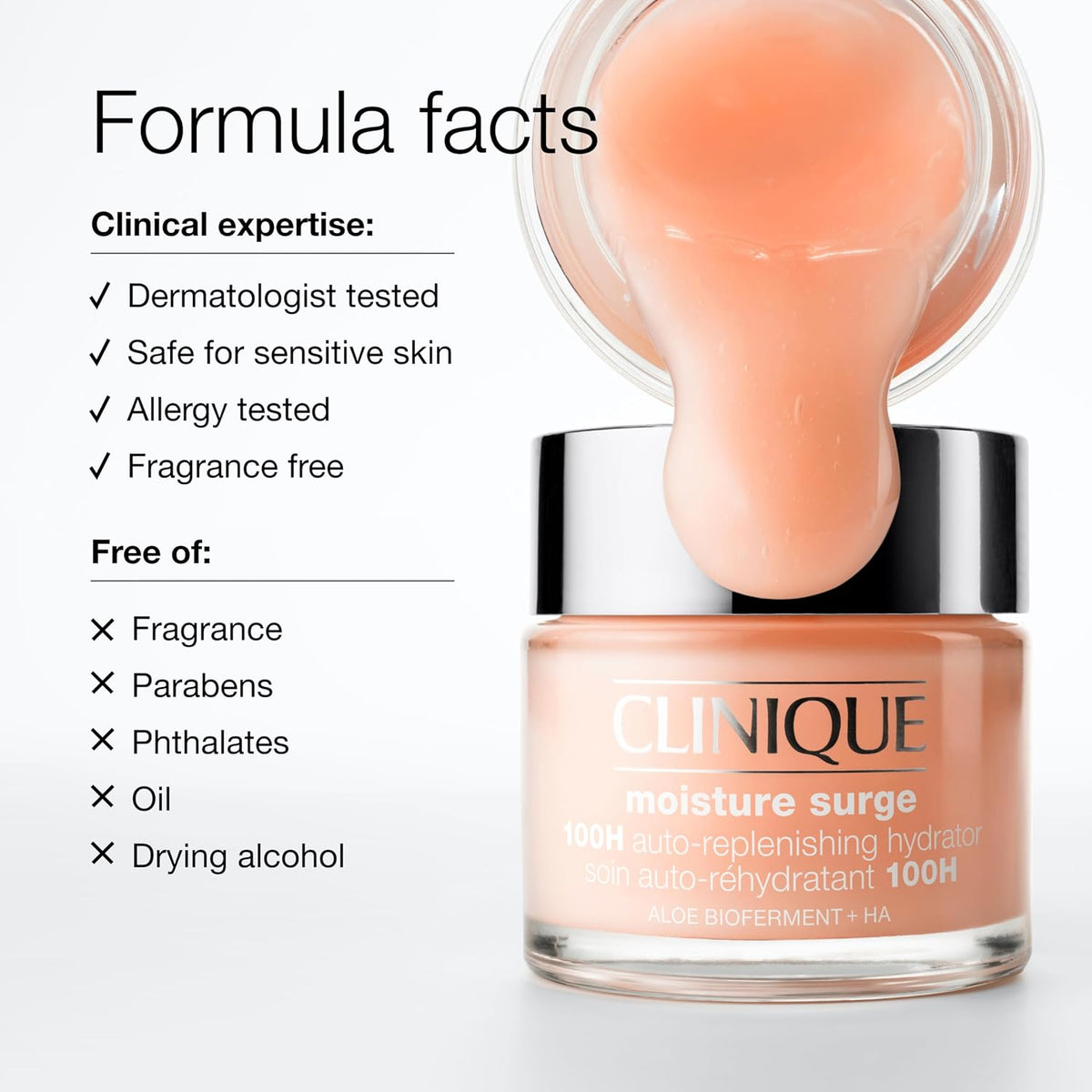 Clinique Hydrating Face Moisturizer with Aloe Vera & Hyaluronic Acid