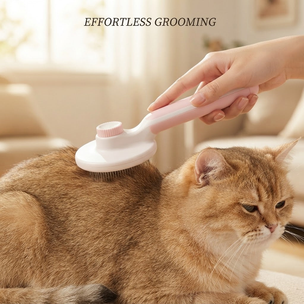 Round Handle Pet Passage Comb