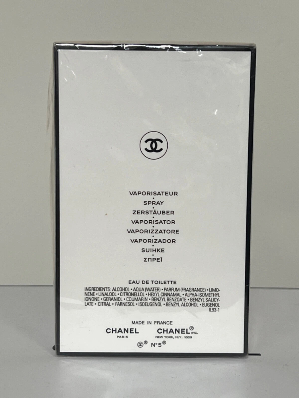 Chanel N°5 L’Eau Eau de Toilette 100ml – Sealed