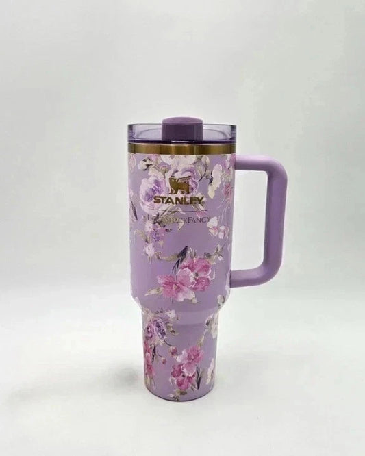 Stanley x LoveShackFancy Happy Thoughts 40oz Quencher – Rosa Beaux Purple